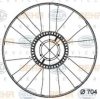 HELLA 8MV 376 728-771 Fan Wheel, engine cooling